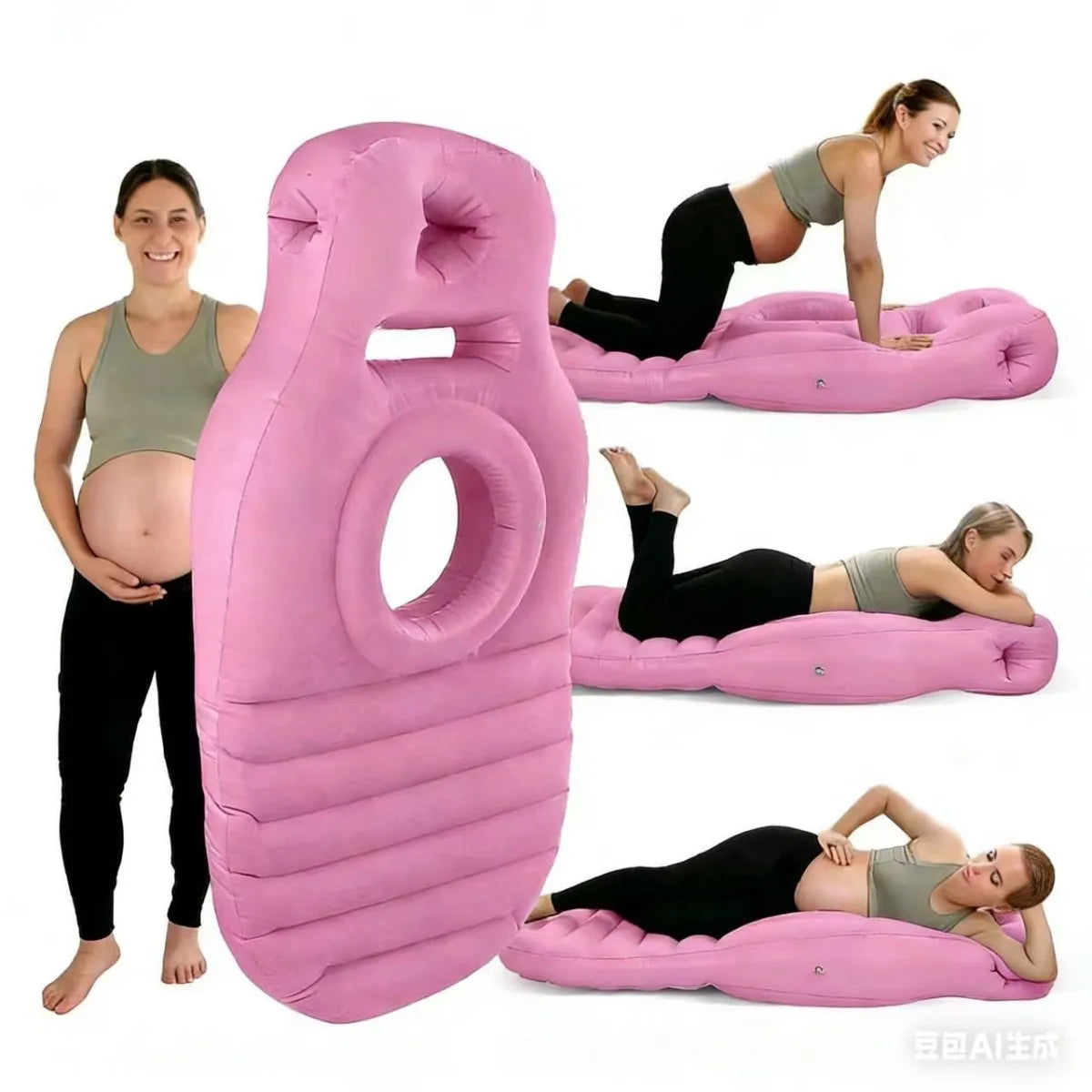 Novoraa Inflatable Maternity Mattress O-Shaped Air Cushion