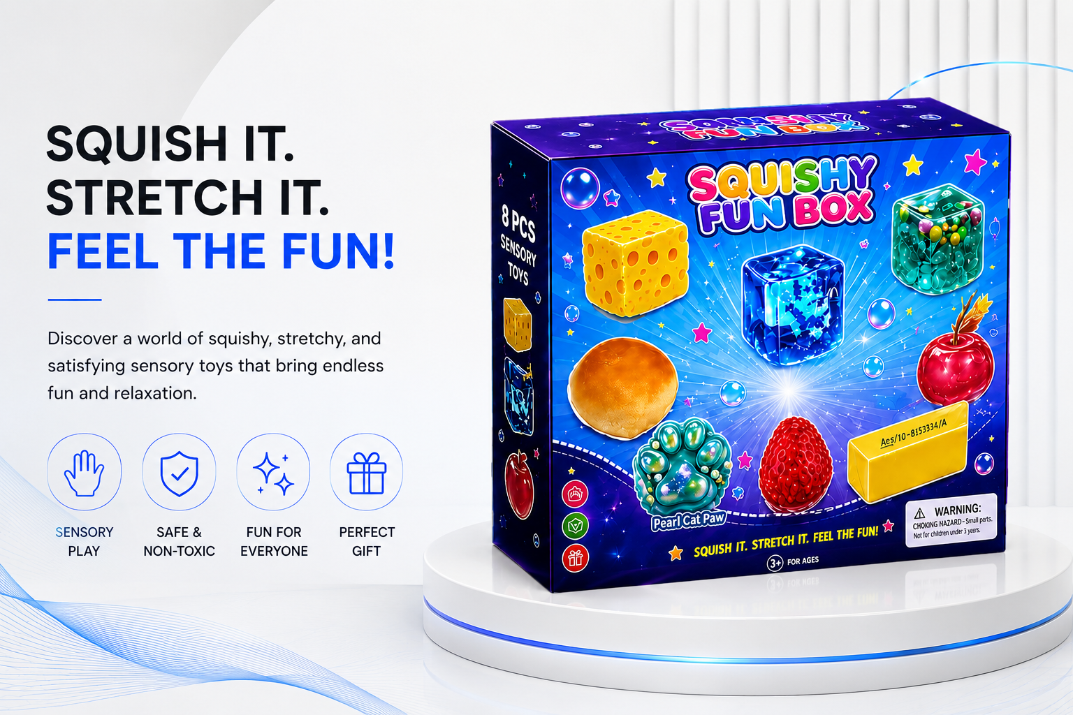 Novoraa Piece Maltose Stress Relief Toys Set - Landing Image 2