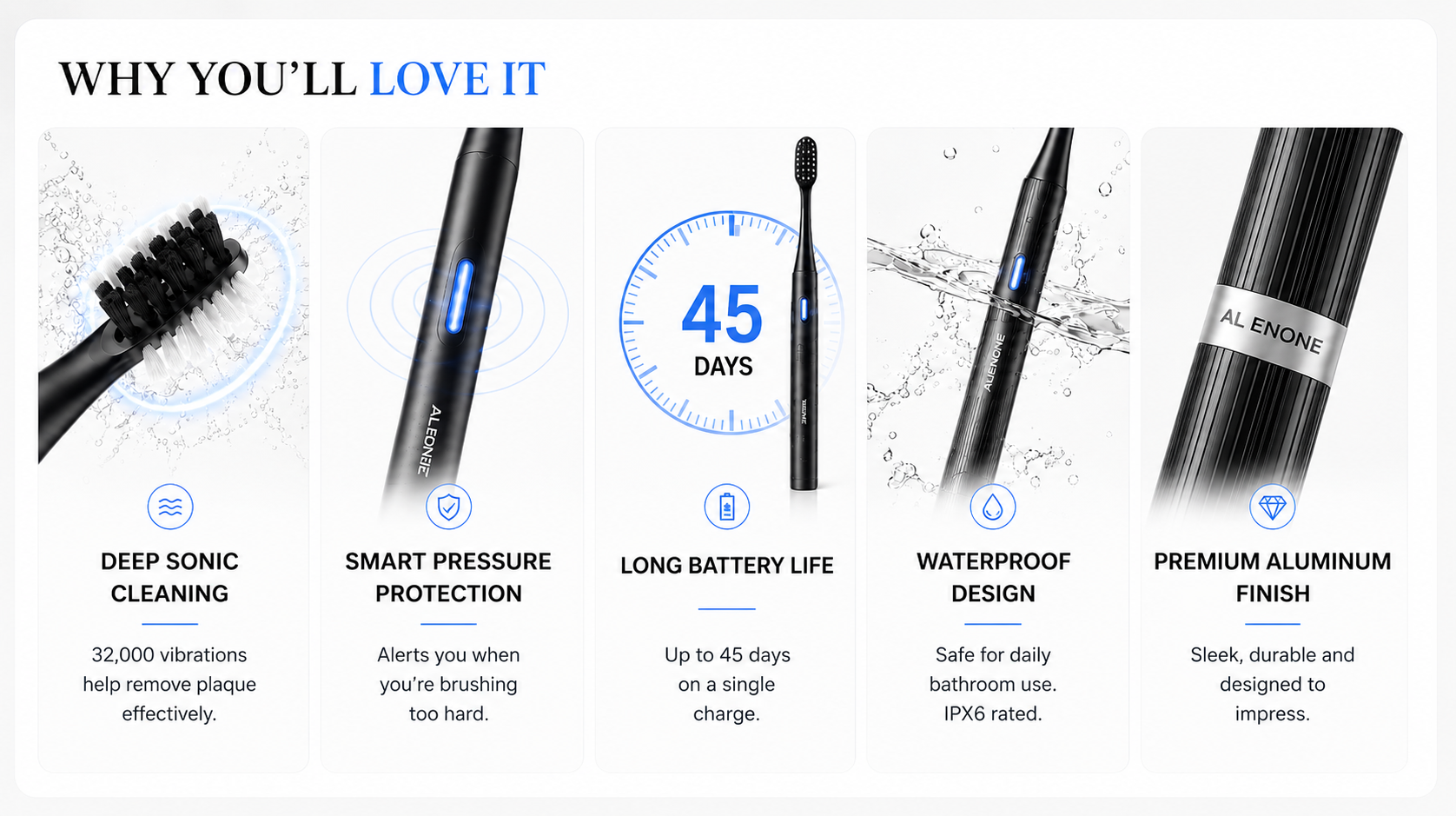 Novoraa Electric Toothbrush - Landing Image 3