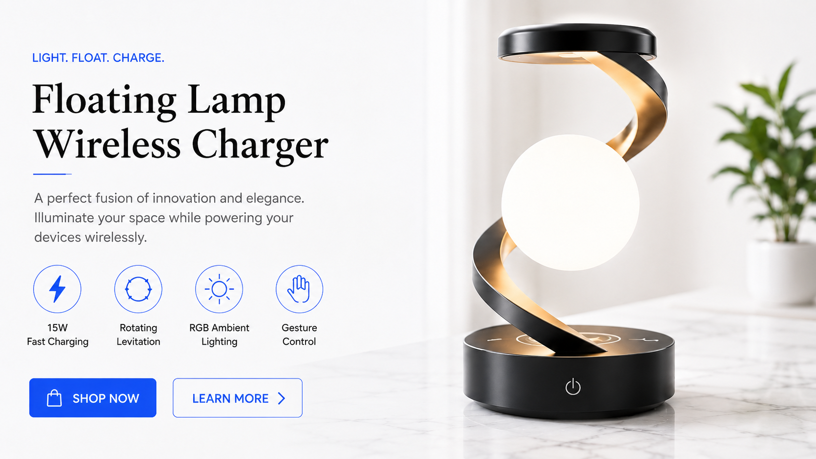 novoraa LED Desk Lamp - Landing Image 4