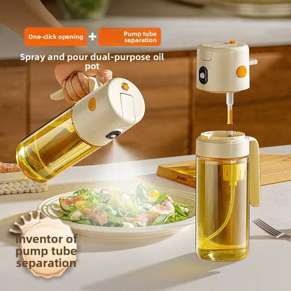novoraa Glass Oil Dispenser Bottle