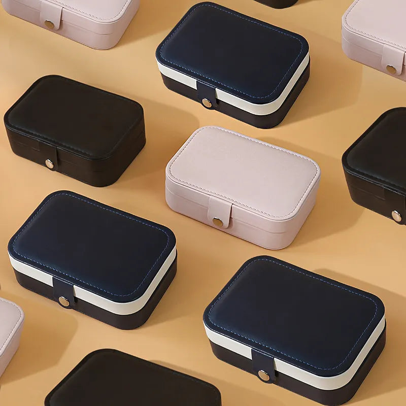 Novoraa Portable Dual Layer Jewelry Storage Box