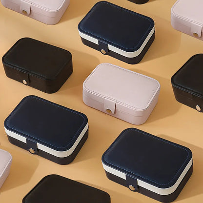 Novoraa Portable Dual Layer Jewelry Storage Box