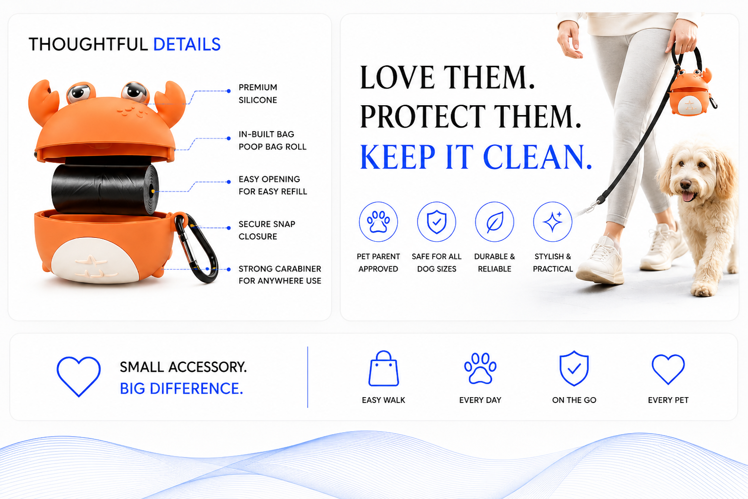 Novoraa Cartoon Silicone AirPods Case Cover - Landing Image 2