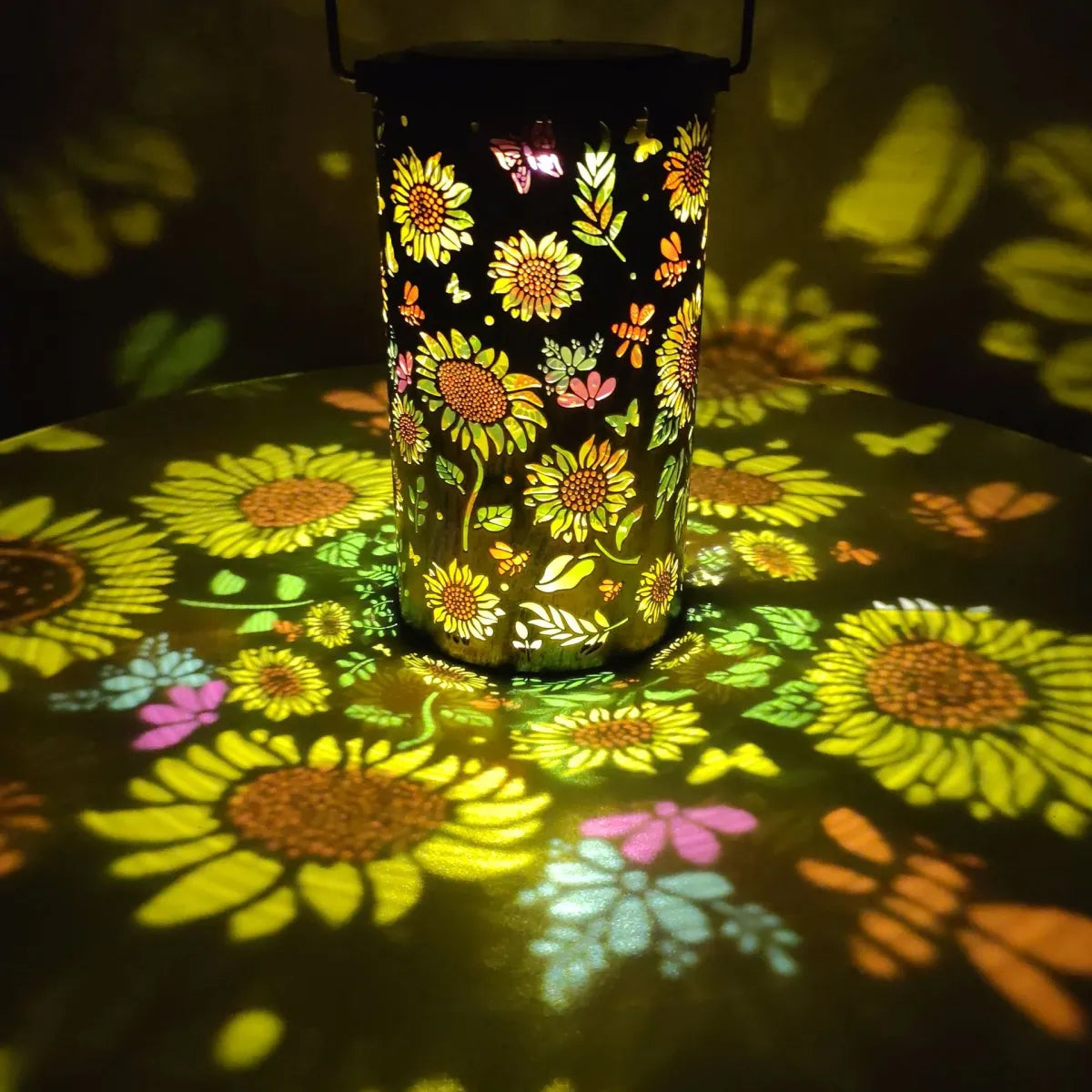 Novoraa Solar Powered Outdoor Garden Hanging Light