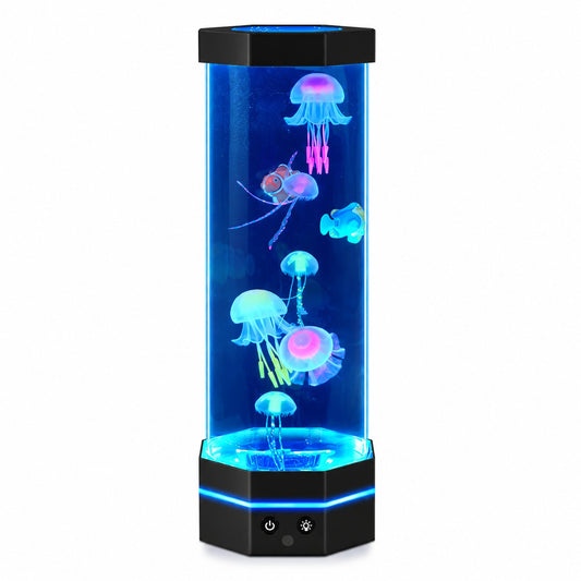 Novoraa Remote Control Color Changing Jellyfish USB Night Light