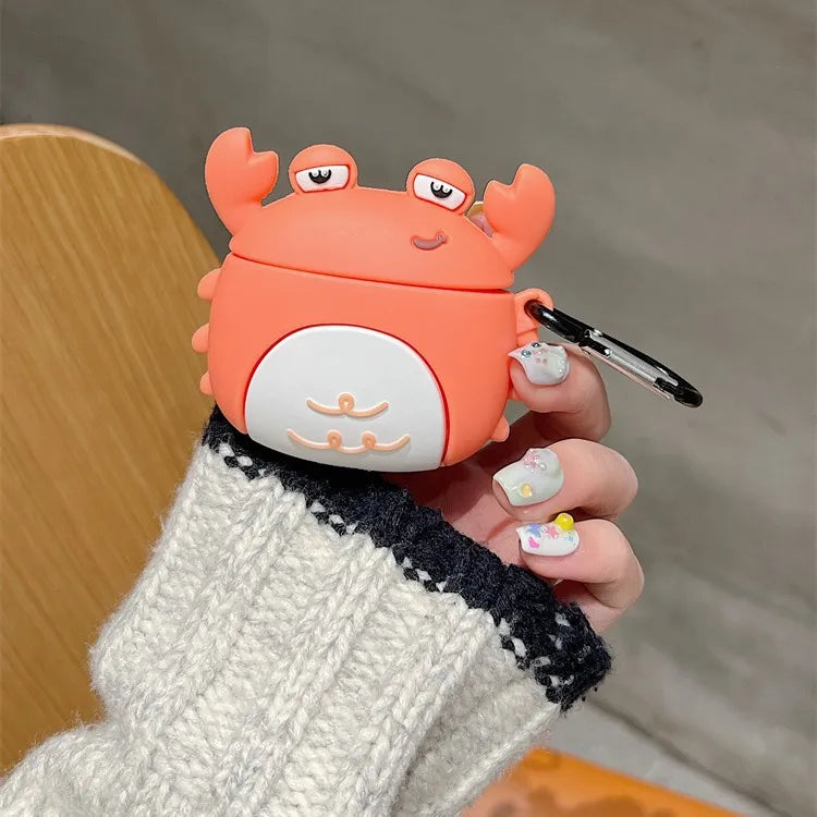 Novoraa Cartoon Silicone AirPods Case Cover