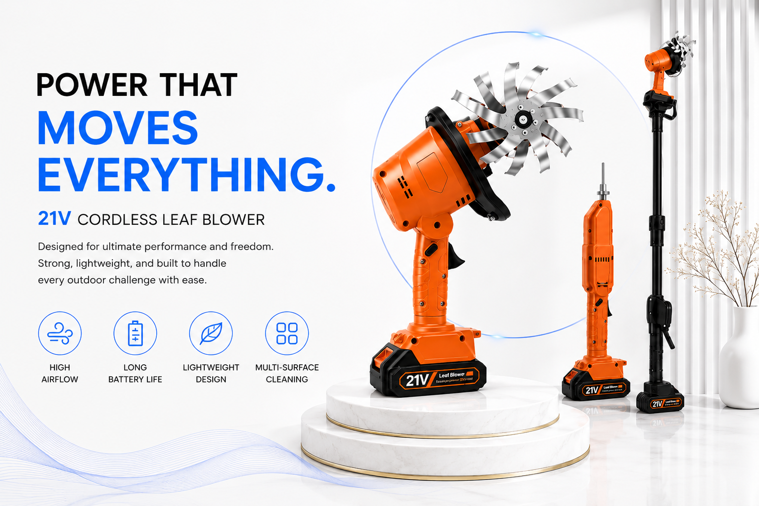 Novoraa Handheld Electric Garden Tiller and Wender - Landing Image 2