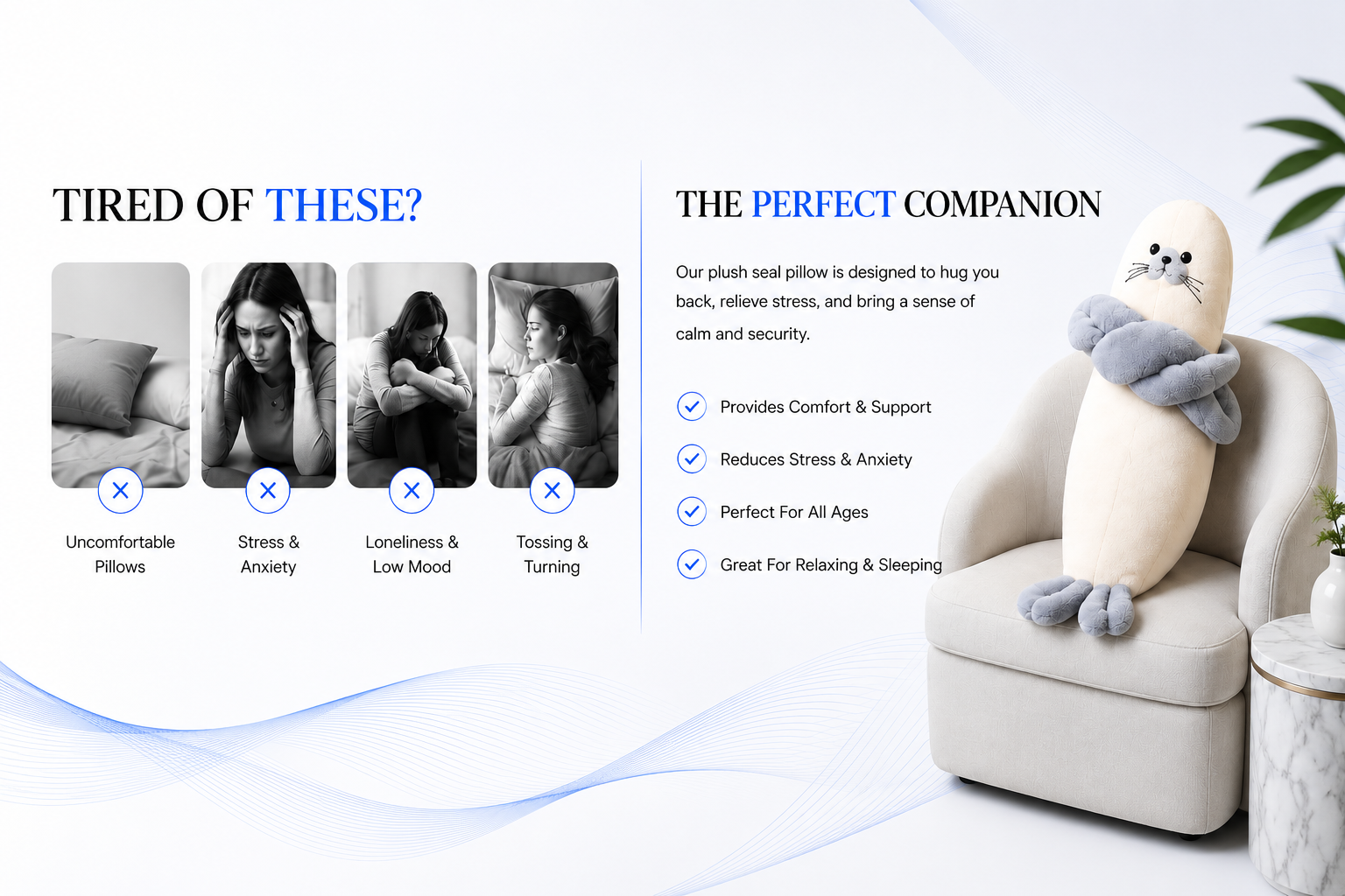Novoraa Soothing Patting Doll Pillow - Landing Image 3