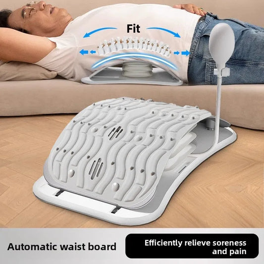 novoraa. Inflatable Lumbar Reliever, Adjustable Air Bag Waist Support Plate to Relieve Lumbar Disc and Waist Stretching Artifact Wholesale