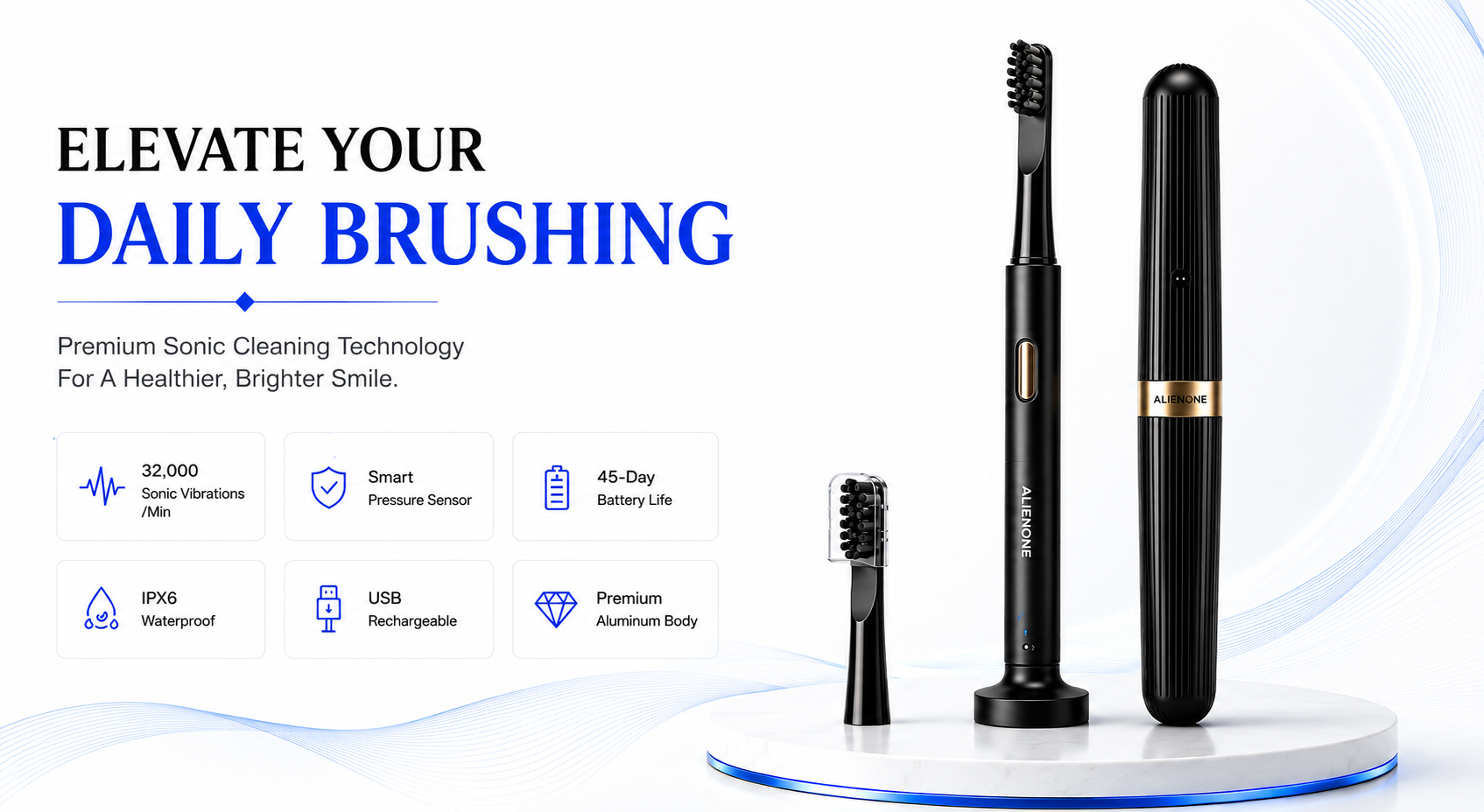 Novoraa Electric Toothbrush - Landing Image 2