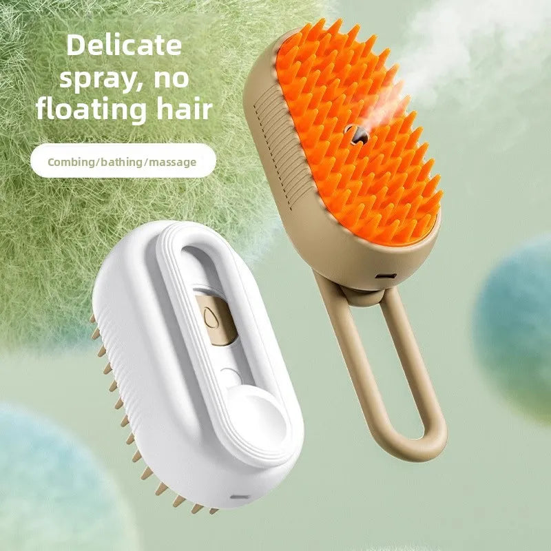 novoraa Pet Spray Massage Comb Cat Steam Comb Hair Comb