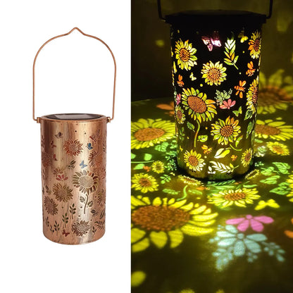 Novoraa Solar Powered Outdoor Garden Hanging Light