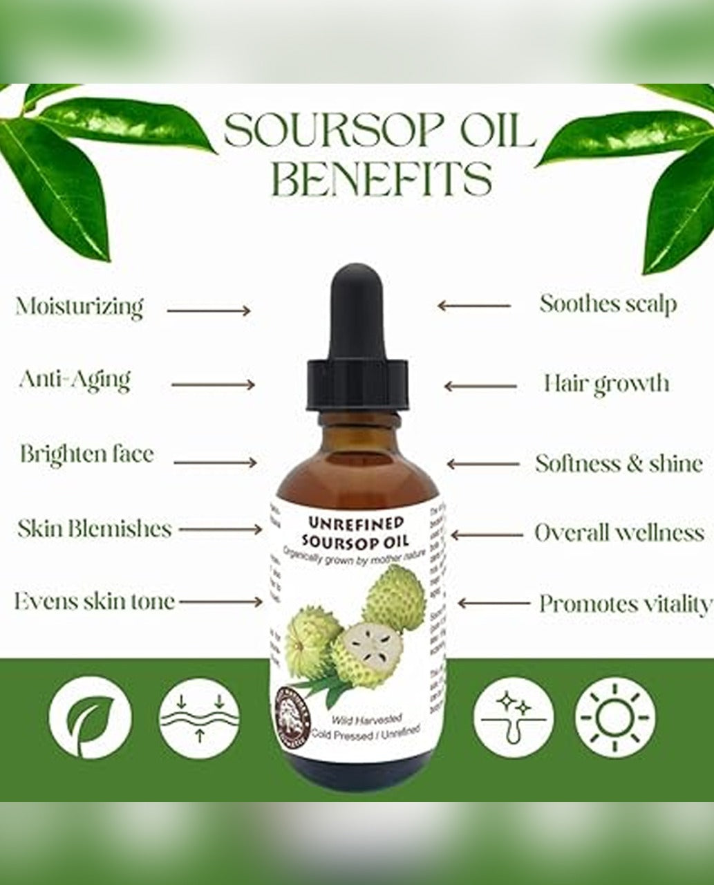 Novoraa Best Nature's Cosmetics Organic Soursop Oil