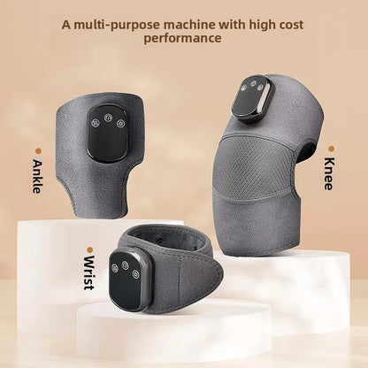 Gray multi-purpose machine with ankle, knee, and wrist attachments on a beige background.