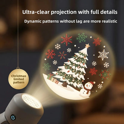 novoraa Rotating Starry Sky Projection Night Light "