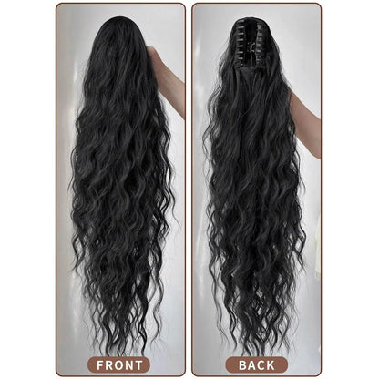 Novoraa Synthetic Hair Ponytail with Claw Clip