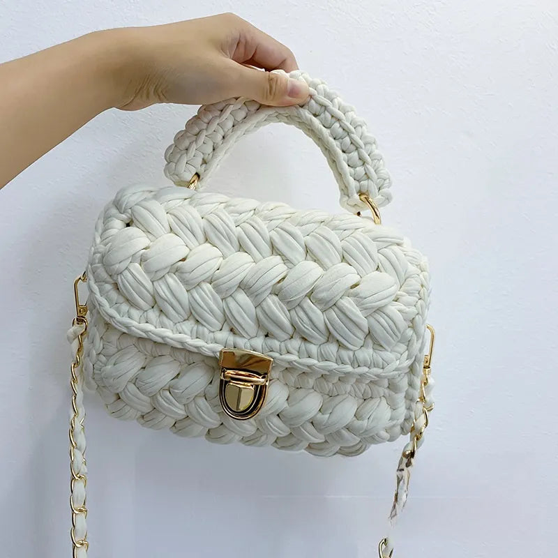 novoraa Handmade Woven Crossbody Bag