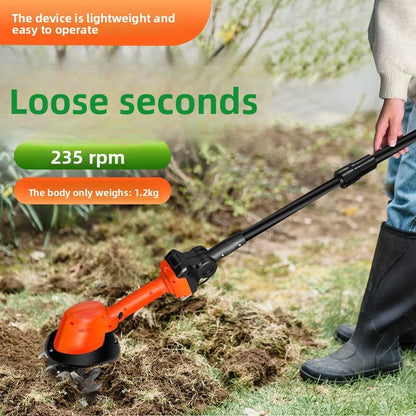 Novoraa Handheld Electric Garden Tiller and Wender