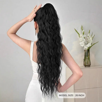 Novoraa Synthetic Hair Ponytail with Claw Clip